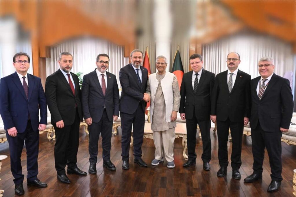Meeting Between Chief Adviser And Turkish Parliamentary Delegation
