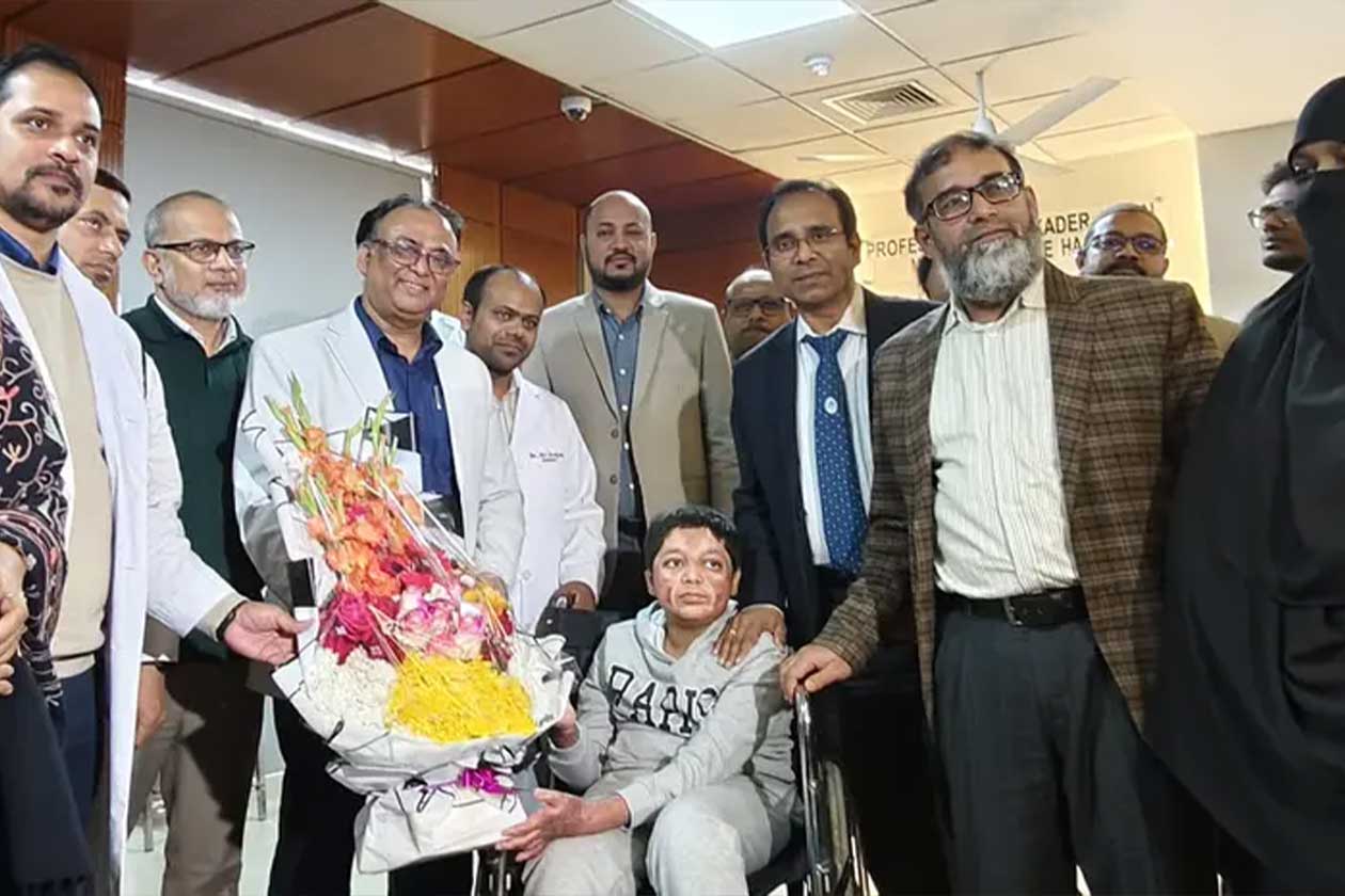 After 97 Days Between Life and Death, Milestone Student Navid Comes Home